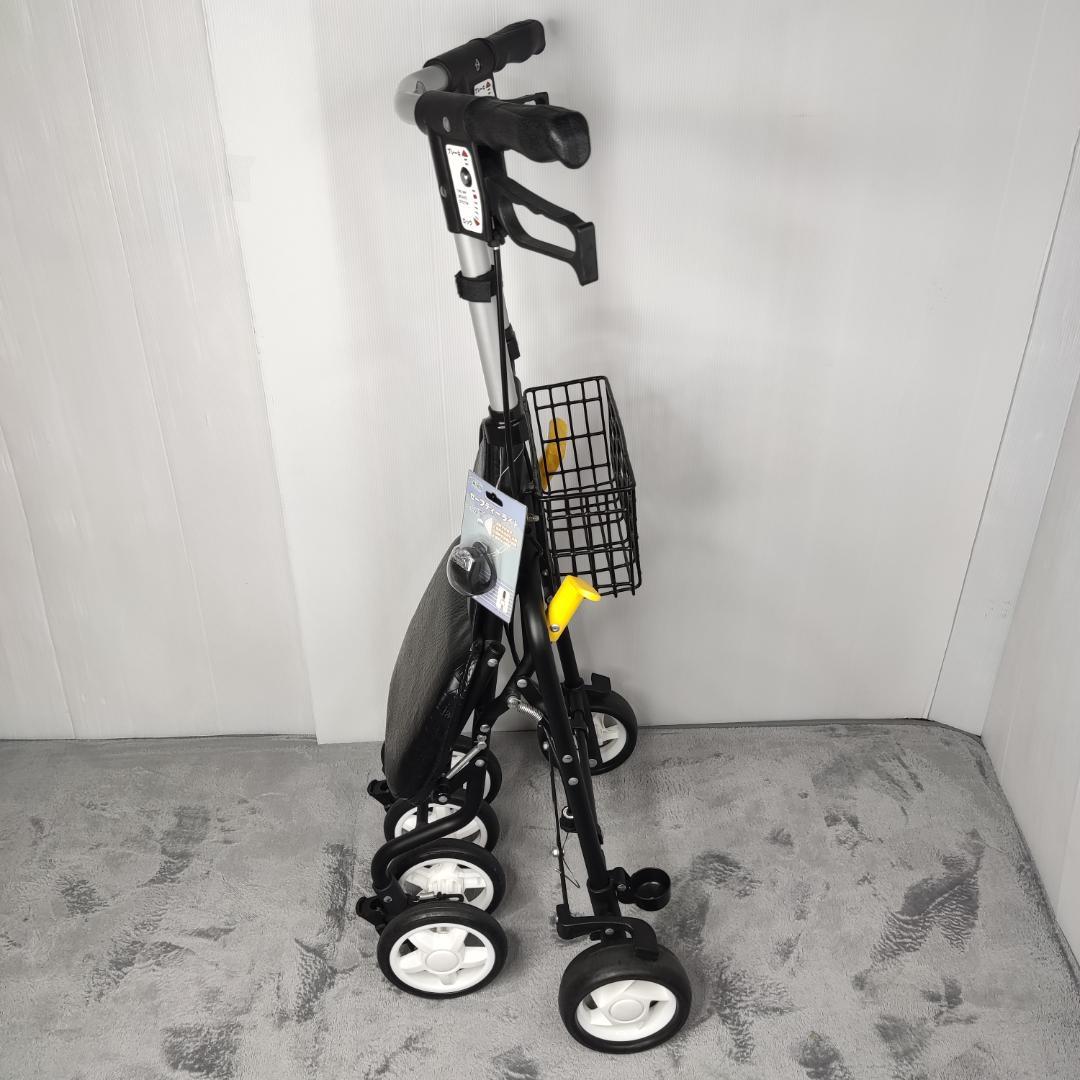 島製作所 テノールEVO クロコダイルBK シルバーカー 手押し車 美品