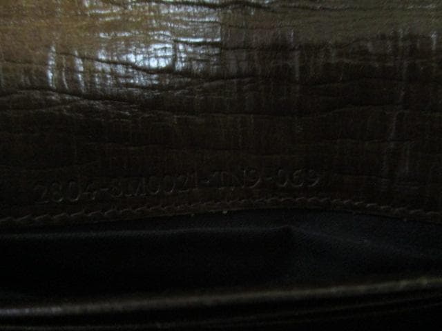 FENDI フェンディ 茶系ズッカ柄長財布