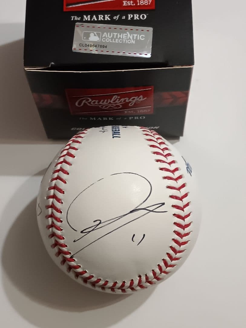 写真付き！MLB公式球 大谷翔平 山本由伸 佐々木朗希 直筆サインボール