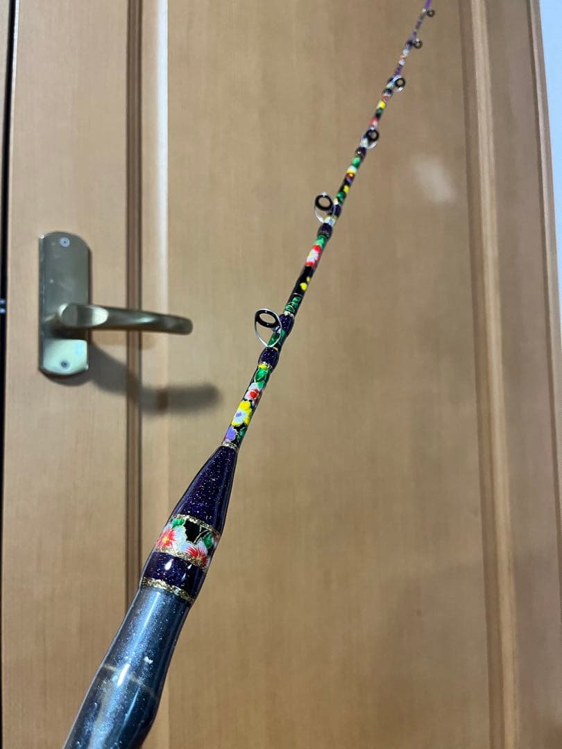 伊勢海老竿伊勢海老釣り竿布袋竹テトラ竿FujiリールシートガイドKa