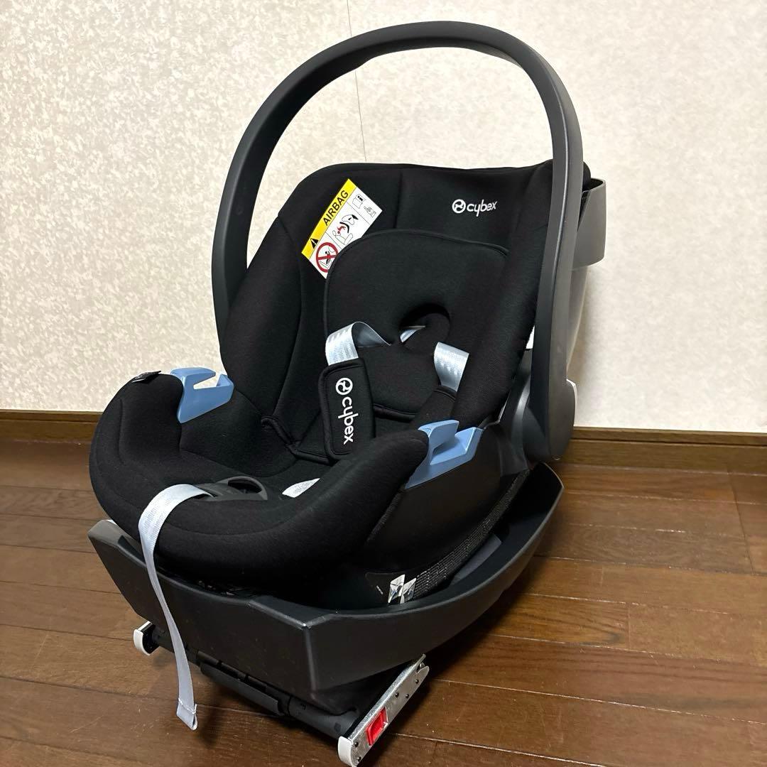 【美品】サイベックス エイトン ベースセット ISOFIX 新生児OK