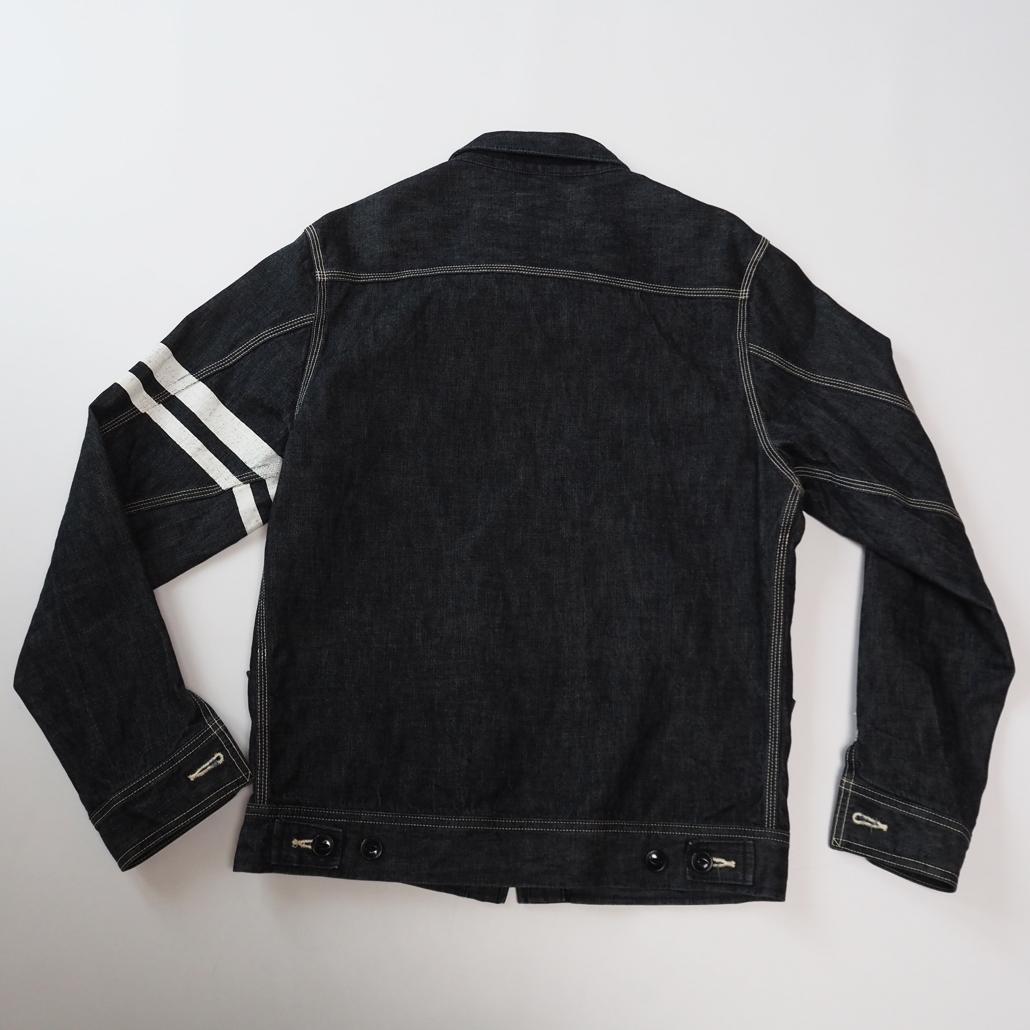 廃盤希少 桃太郎ジーンズ 91-B型 出陣ジップアップデニムジャケット 濃紺40