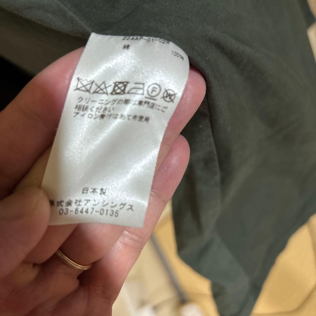 A.PRESSE ダークグリーン モッズコート　2