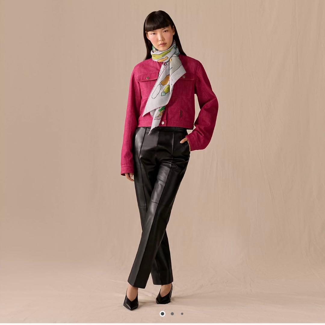 新品未使用】エルメス トライアングル ジェアン《千と一のウサギ