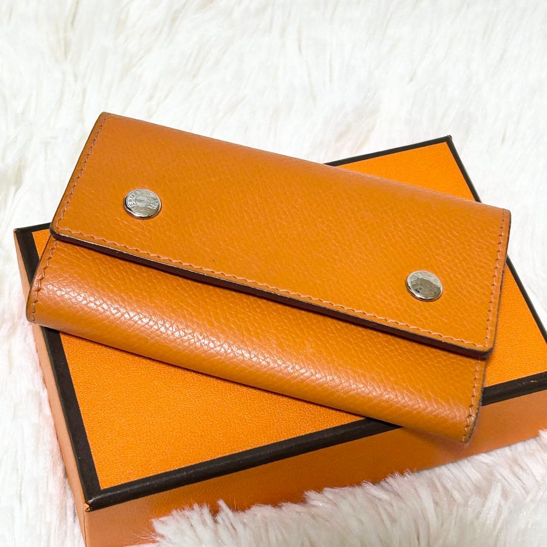 【訳アリ】エルメス HERMES ベアン キーケース