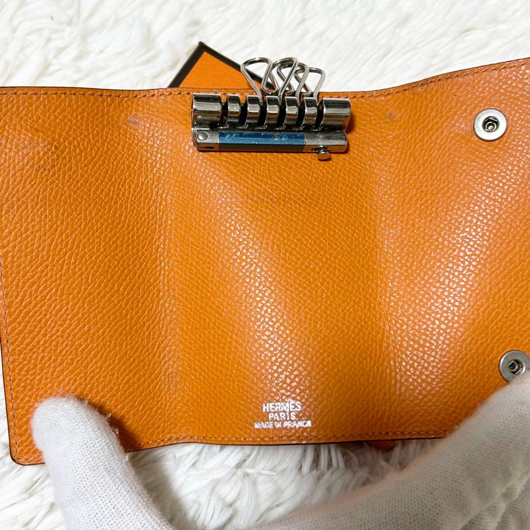 【訳アリ】エルメス HERMES ベアン キーケース