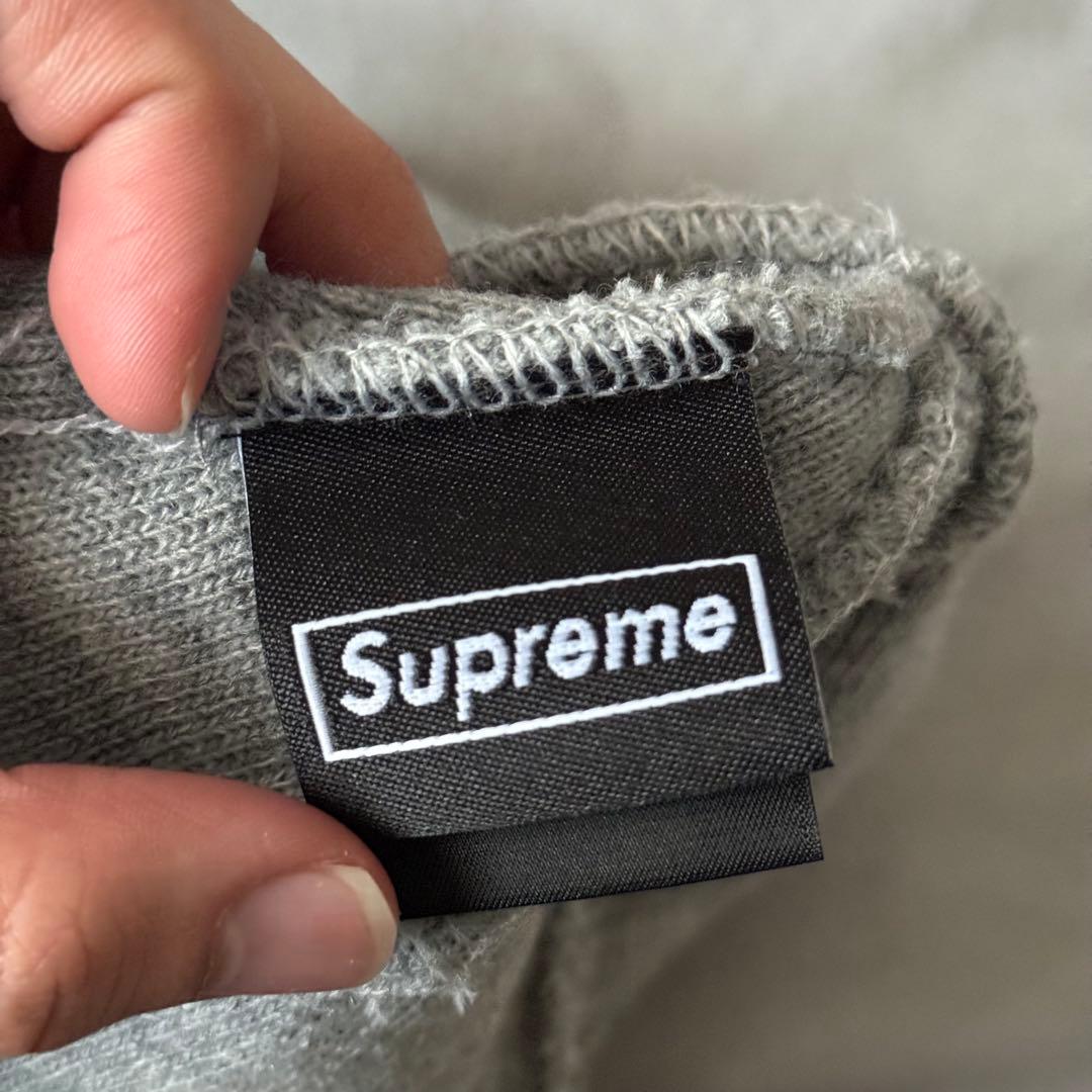 Supreme New Era グレー ニット帽 新品未使用