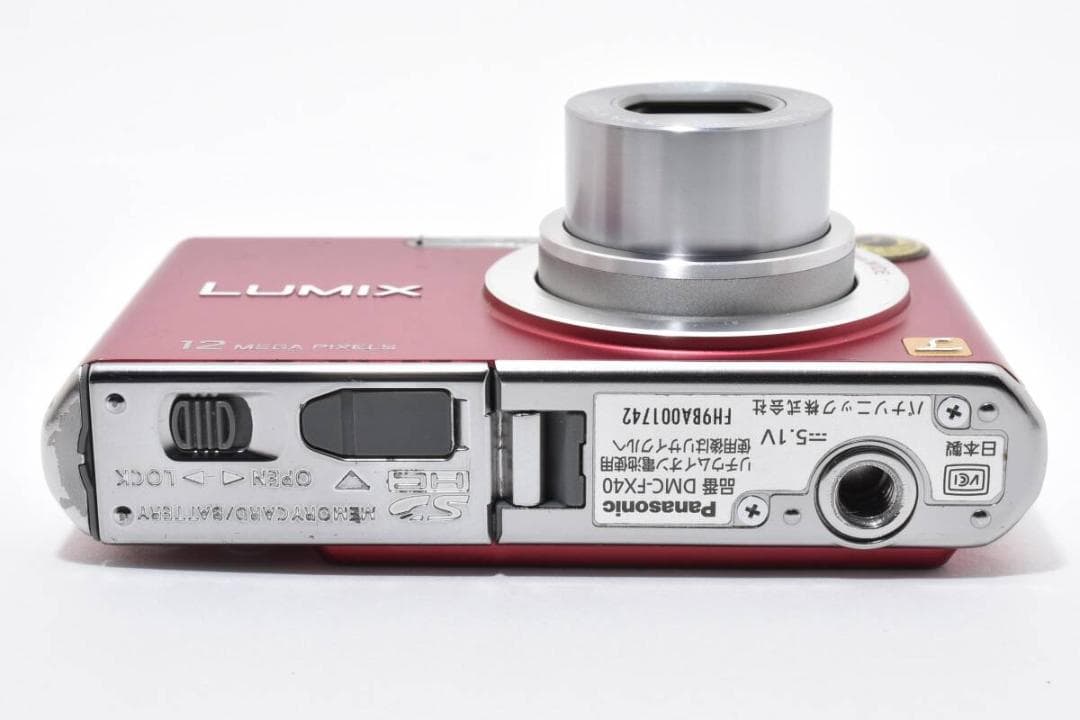 【美品】 Panasonic LUMIX DMC-FX40 充電器付き #28