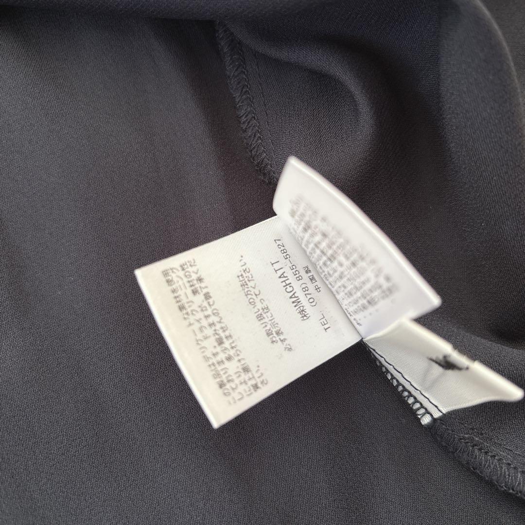 2025 machatt レースサテンスカート　ネイビー