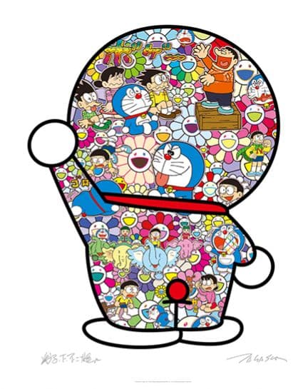 村上隆 ドラえもんの日常 ポスター ED1000 新品・未開封 - メルカリ