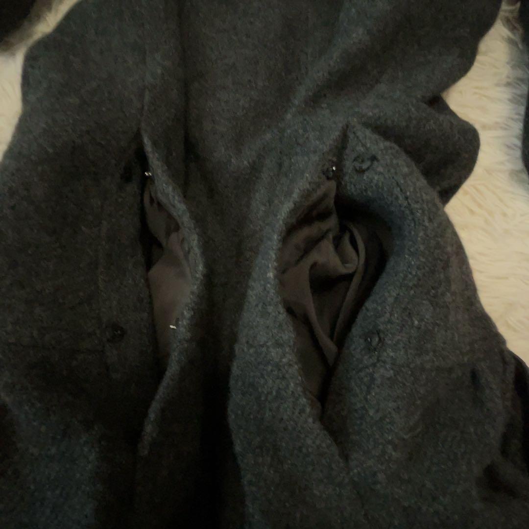 二重ふんわり✨FOXEY フォクシー　ワンピース　ヘリンボン グレー 40