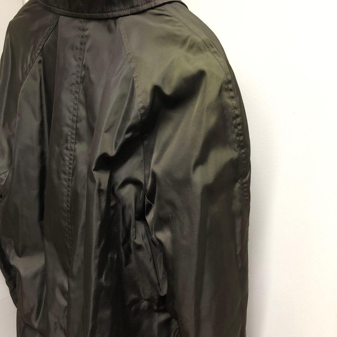 90s PRADAコート　ヴィンテージコートx インナーベスト付き　難あり！