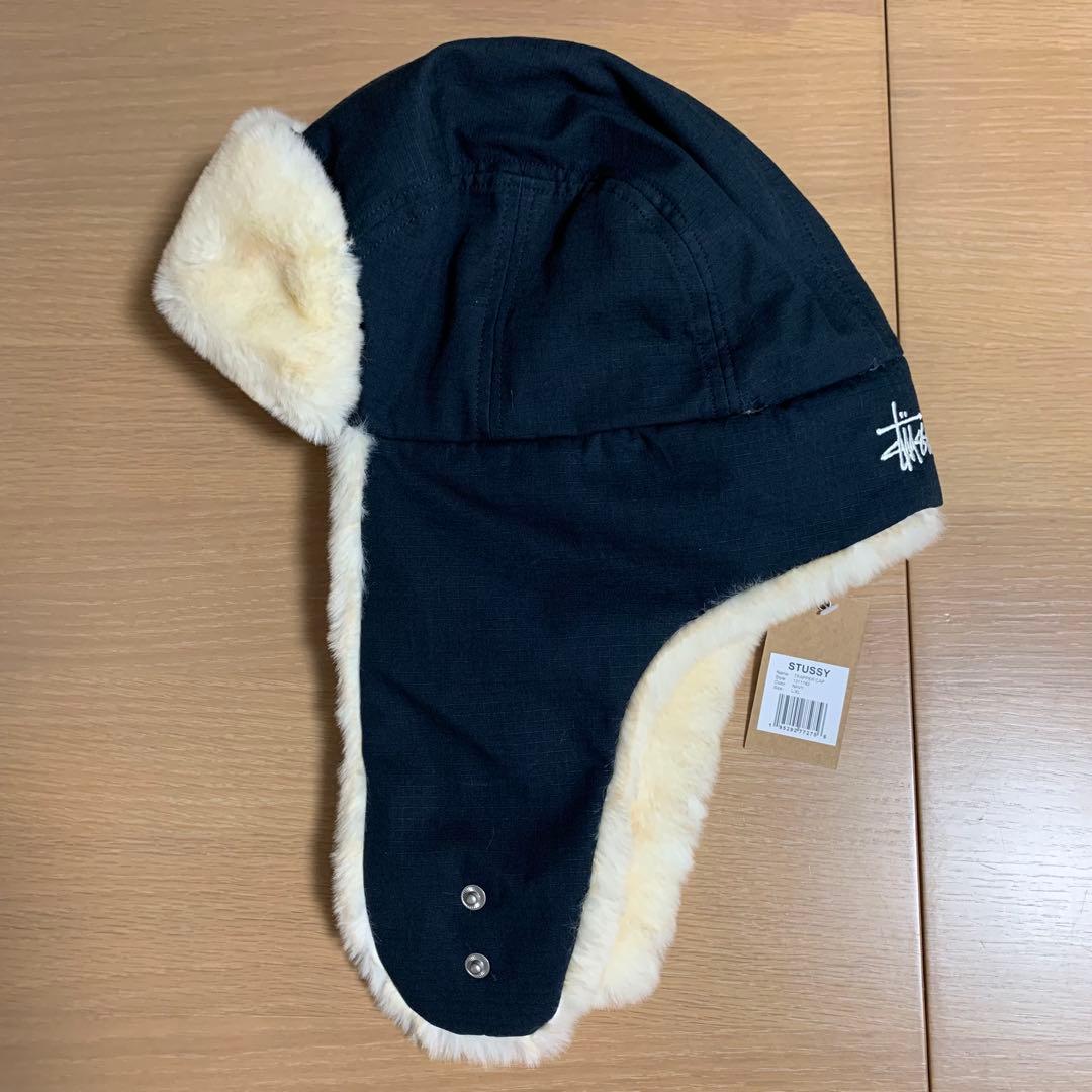 STUSSY RIPSTOP TRAPPER CAP 新品 L/XL キャップ