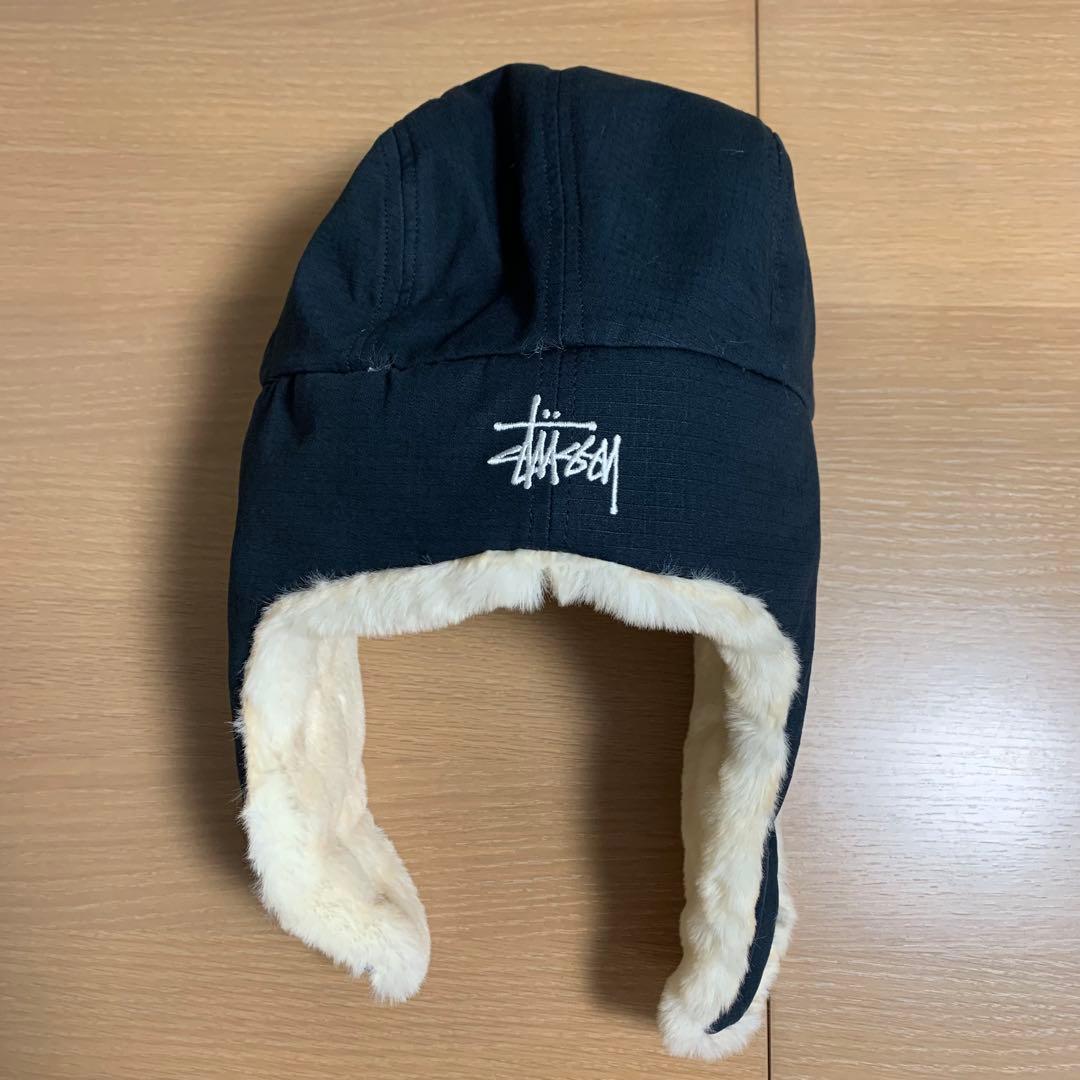 STUSSY RIPSTOP TRAPPER CAP 新品 L/XL キャップ