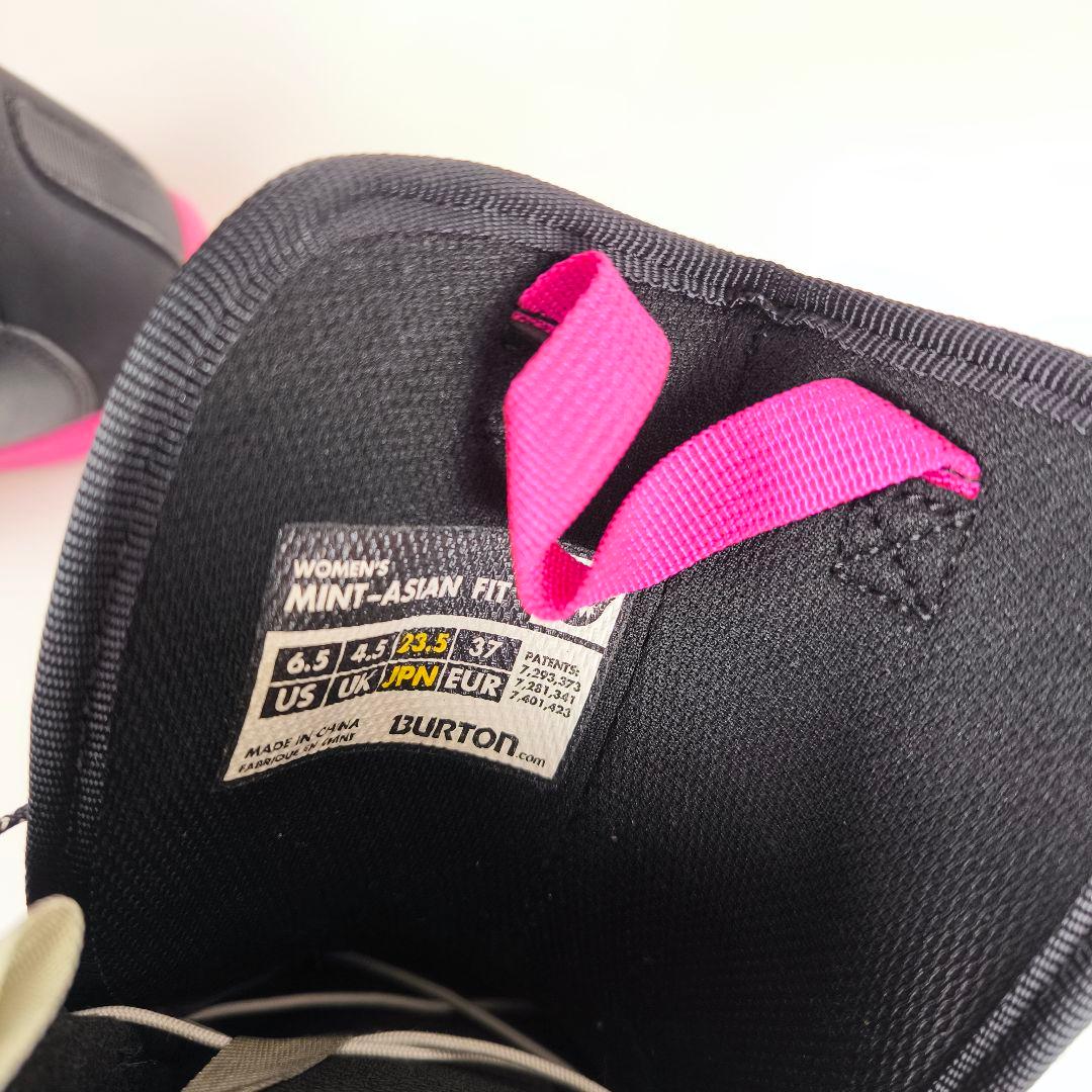 BURTON バートン スノーボードブーツ MINT 23.5cm ピンク