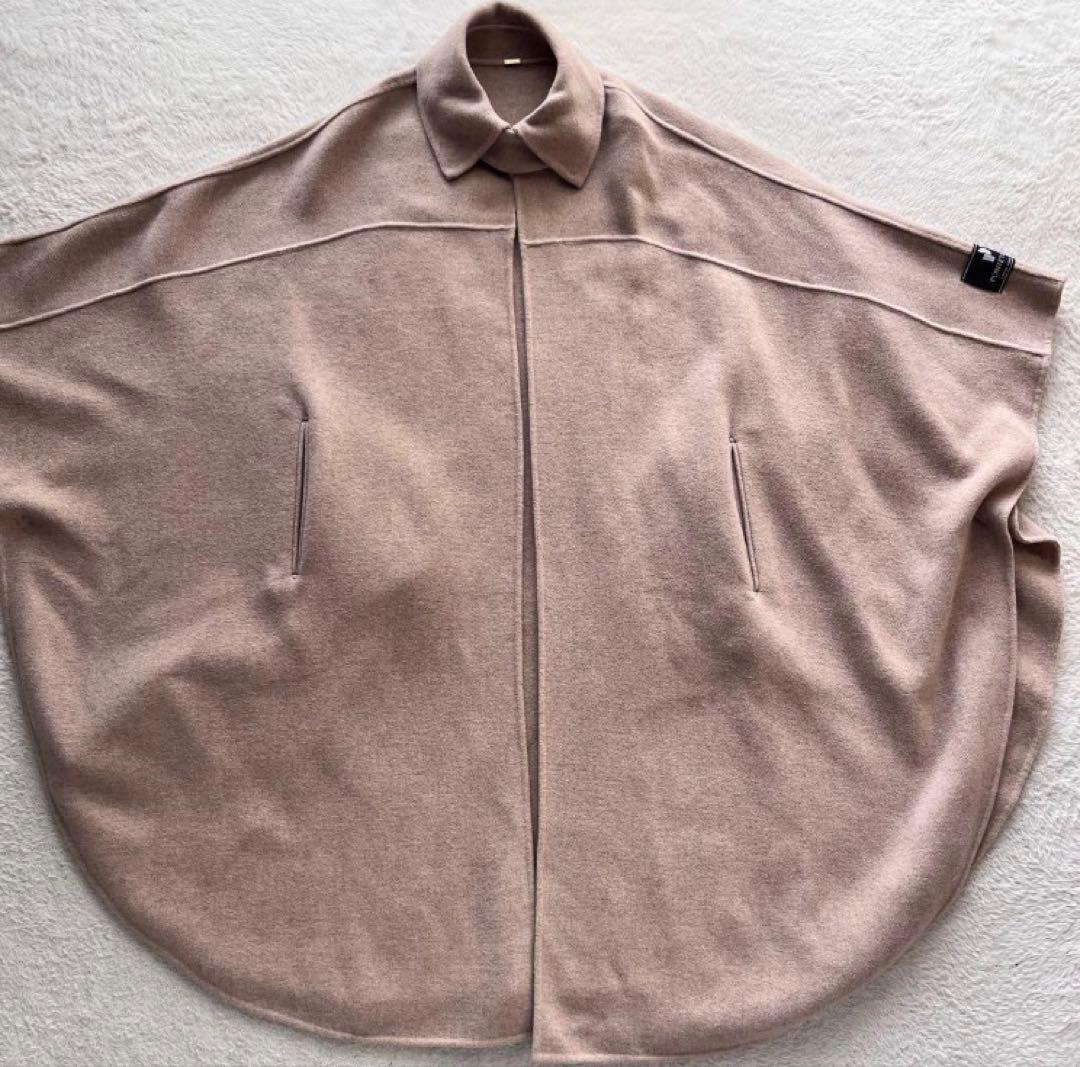 ミラオーウェン PONTETORTO ポンチョ ケープ ロングコート