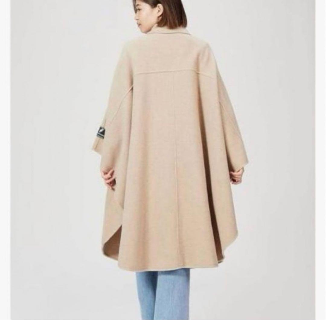 ミラオーウェン PONTETORTO ポンチョ ケープ ロングコート