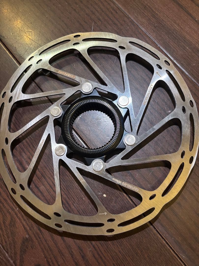 SRAM センターロック ディスクブレーキローター160mm 2枚セット