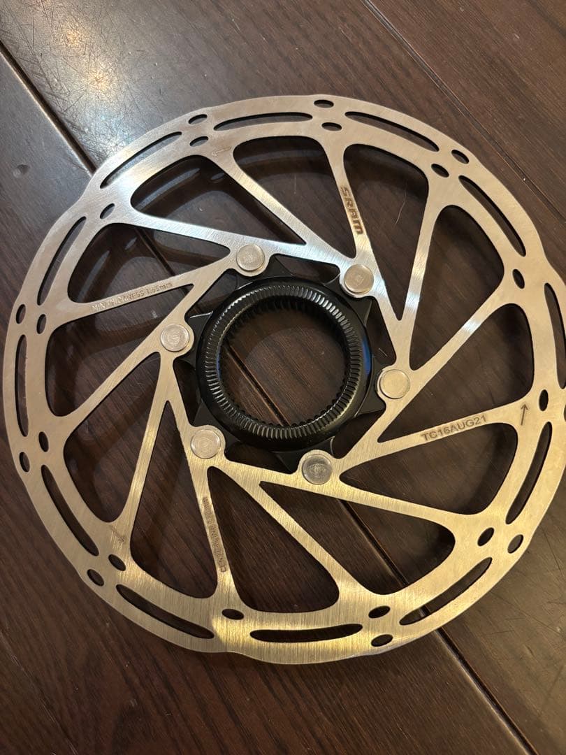 SRAM センターロック ディスクブレーキローター160mm 2枚セット