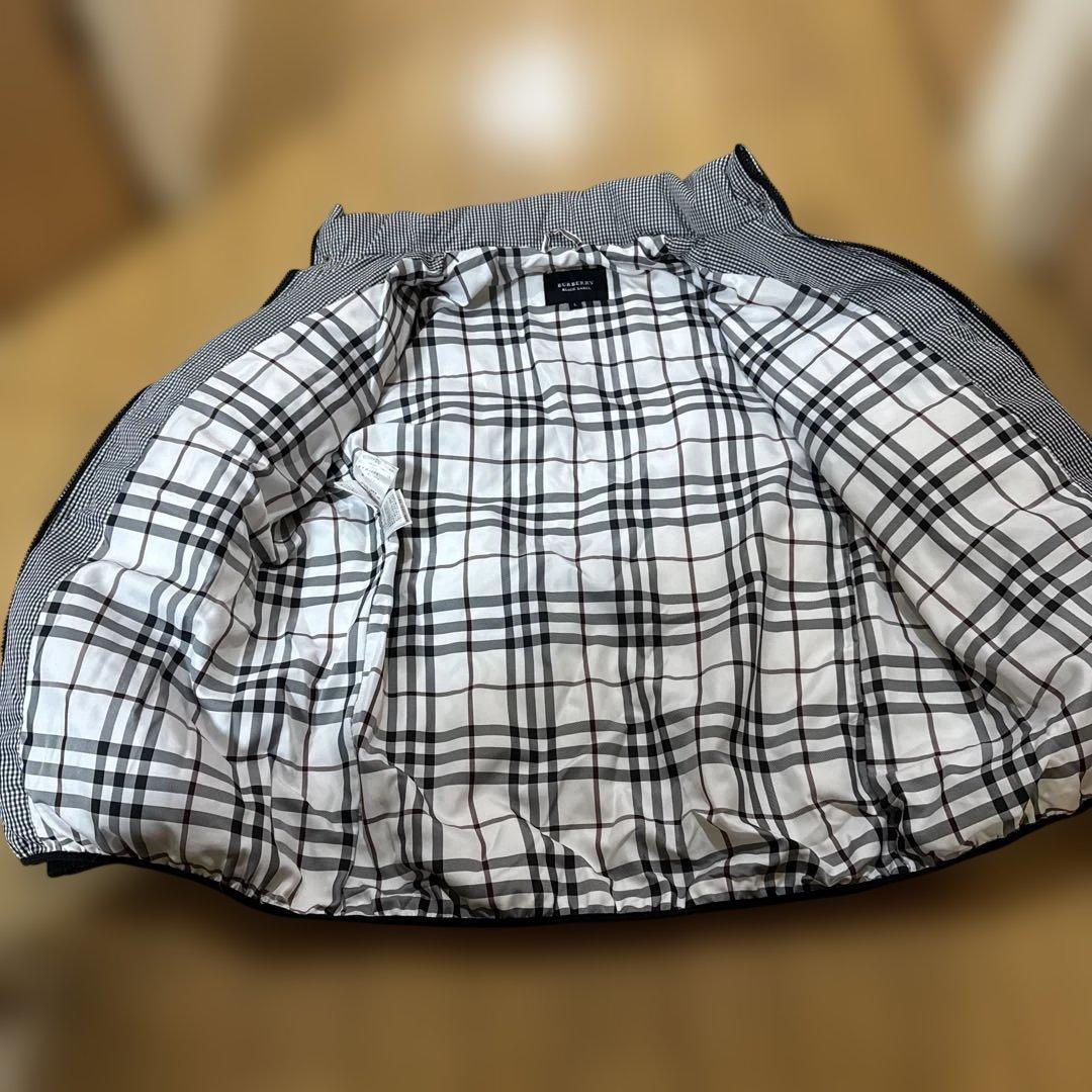 BURBERRY チェック柄ダウンジャケット 美品！！