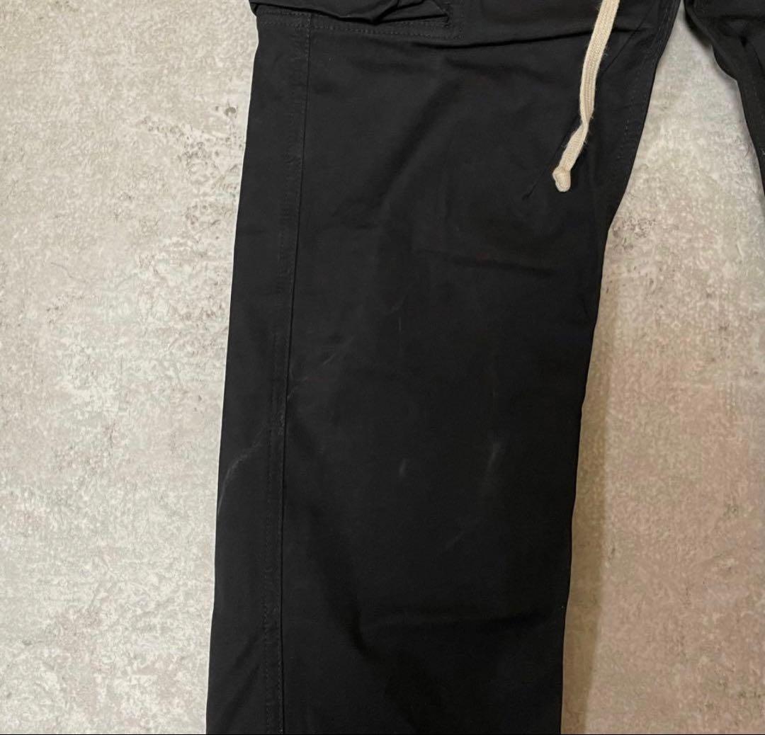 パンツ 24AW Rickowens MASTODON CARGO / BLK 48