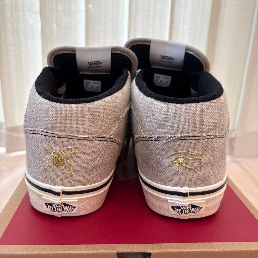 VANS HALF CAB グレー ハイカットスニーカー