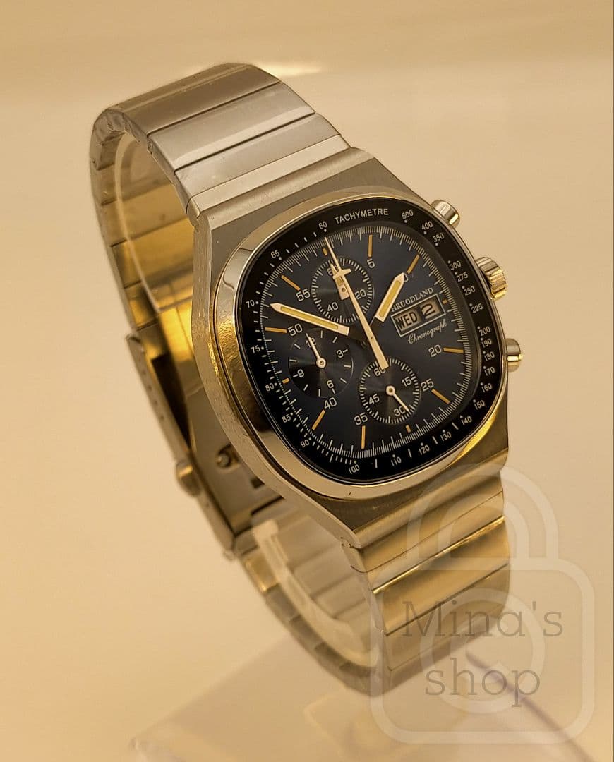 待望のテレビスクリーン型【御代田os00/新品】ムーンウォッチ クロノ