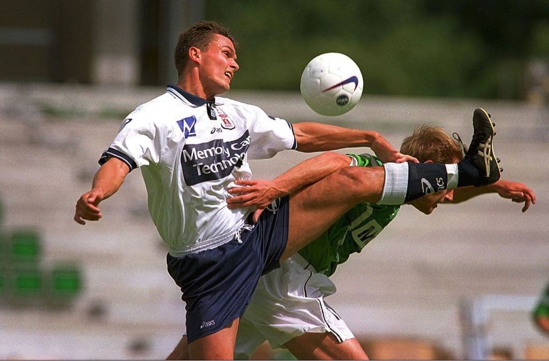 AARHUS GF 98/99(H) アシックス　ユニフォーム　襟付き　OPEL