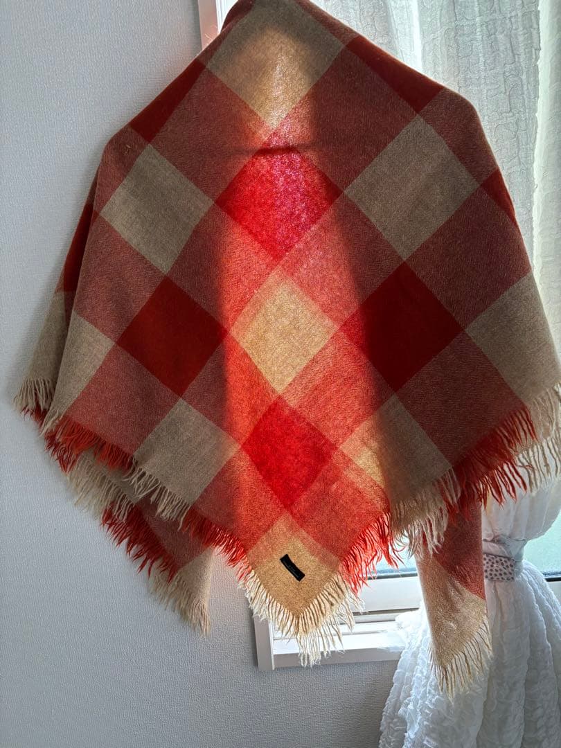 COMME des GARÇONS 大判チェックストール