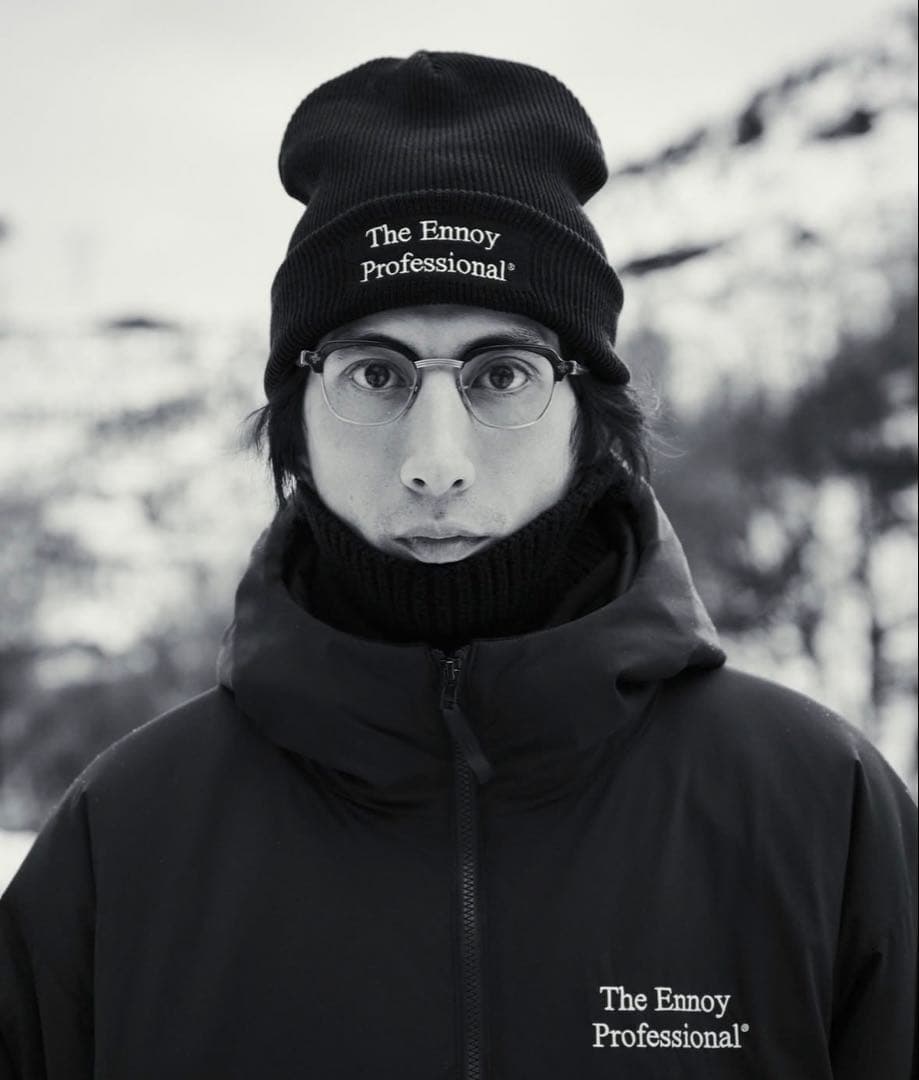 帽子 PROFESSIONAL KNIT CAP (BLACK)