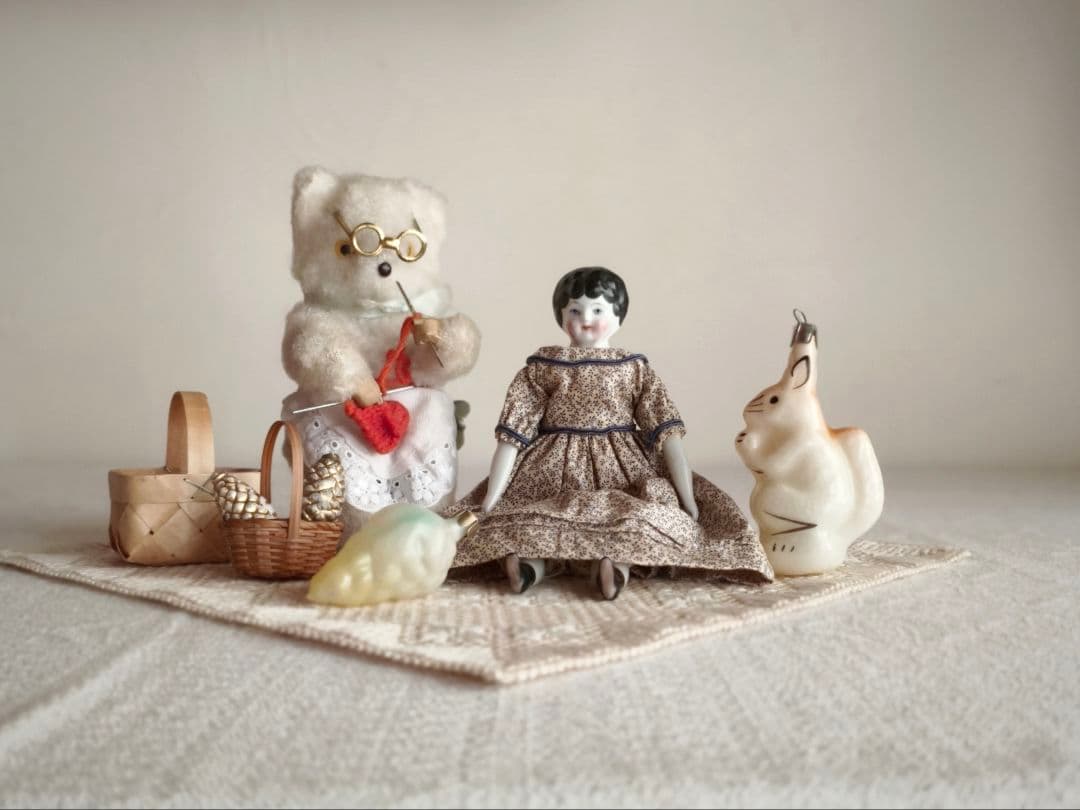 * vintage doll ୨୧ * ୨୧ * チャイナヘッドドール