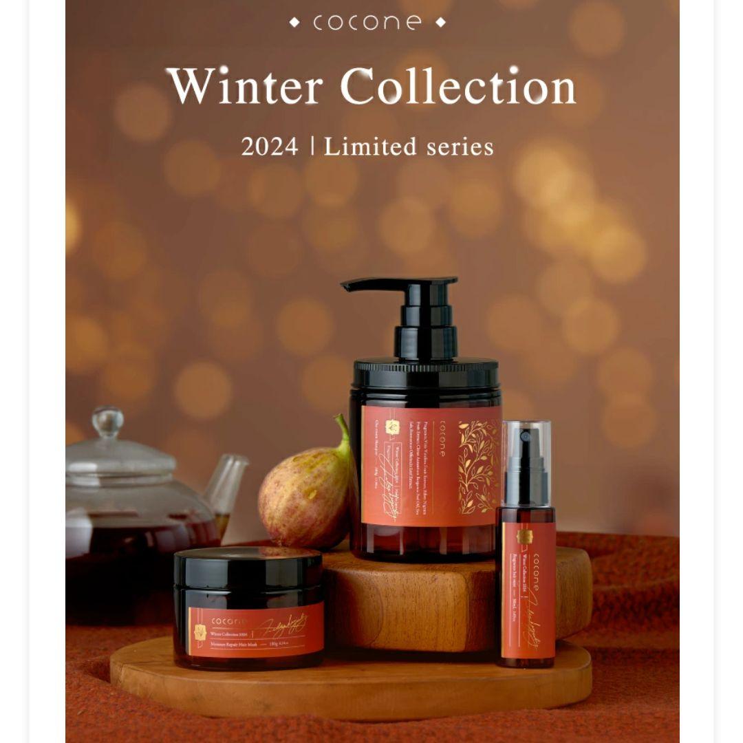 cocone 2024 ウィンターコレクション クレイクリームシャンプー