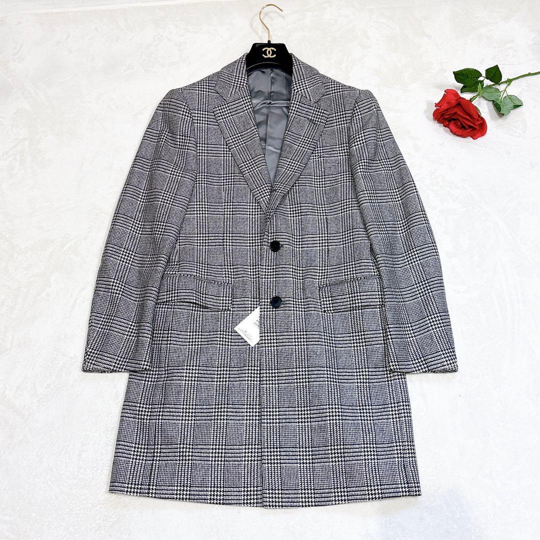 新品タグ付✨　トウモローランド　ピルグリム　チェスターコート　グレンチェック