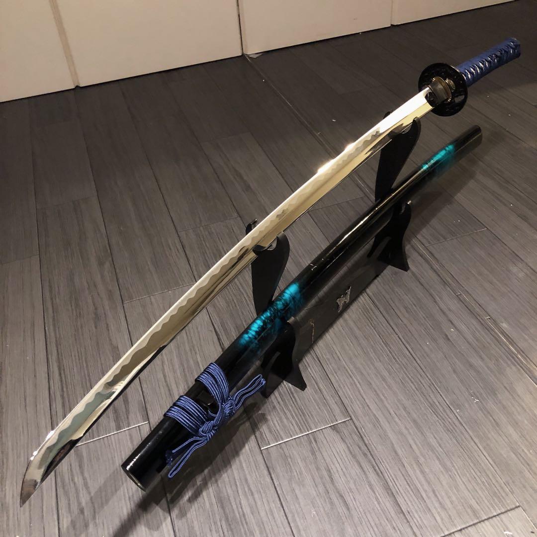 高級模造刀　青拵え　居合刀　太刀　美術刀