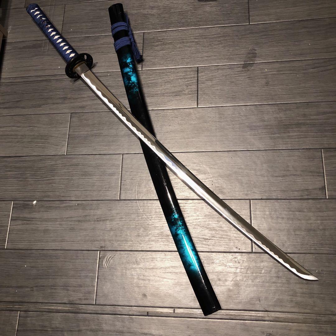 高級模造刀　青拵え　居合刀　太刀　美術刀
