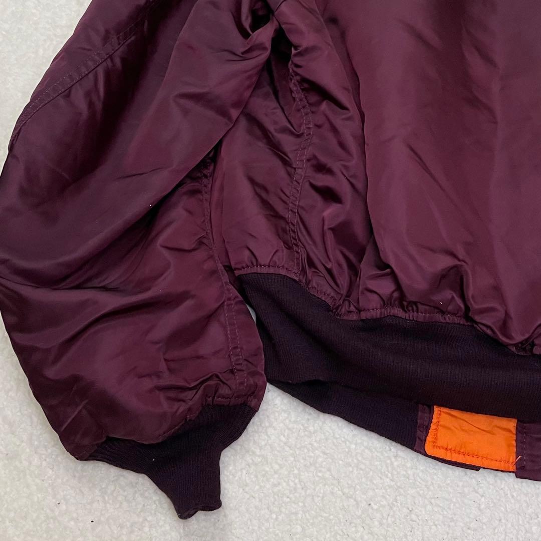 旧タグ USA製 ALPHA アルファ MA-1 フライトジャケット 短丈 XL