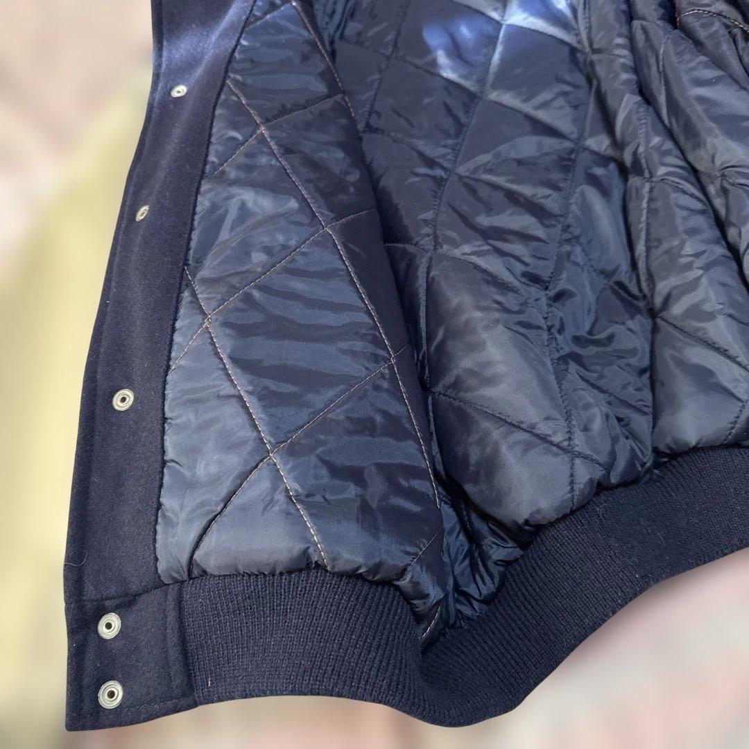 SUNTORY BOSS ボスジャン 本革 スタジアムジャンパー スタジャン