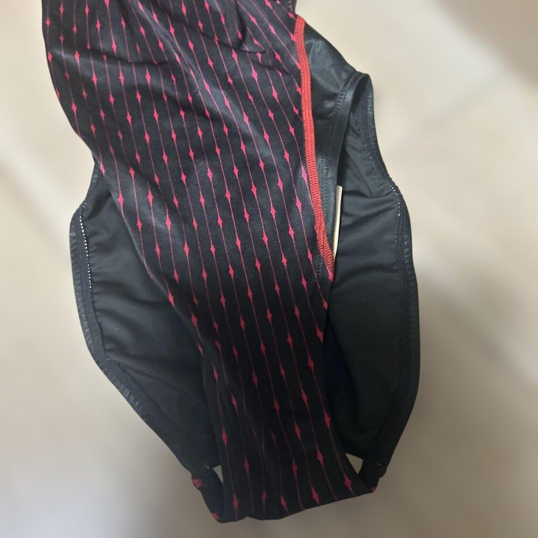 DURAD スポーツ用水着 Lサイズ 黒/赤