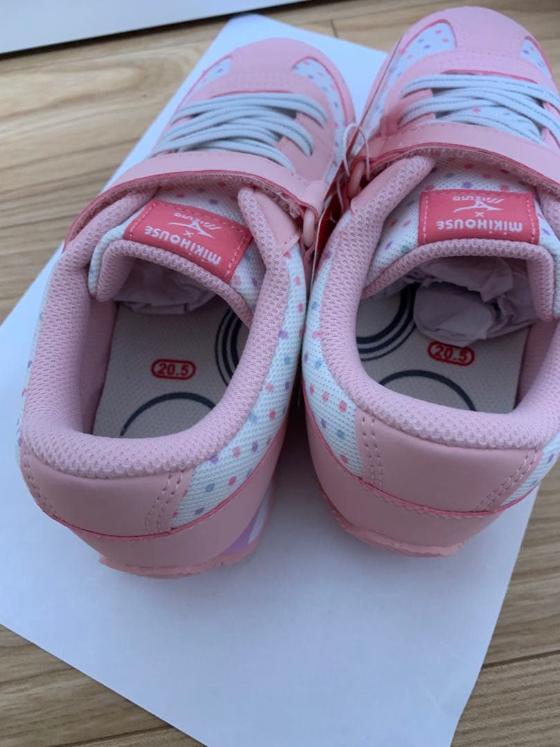 ミキハウス　ミズノ　スニーカー20.5センチ