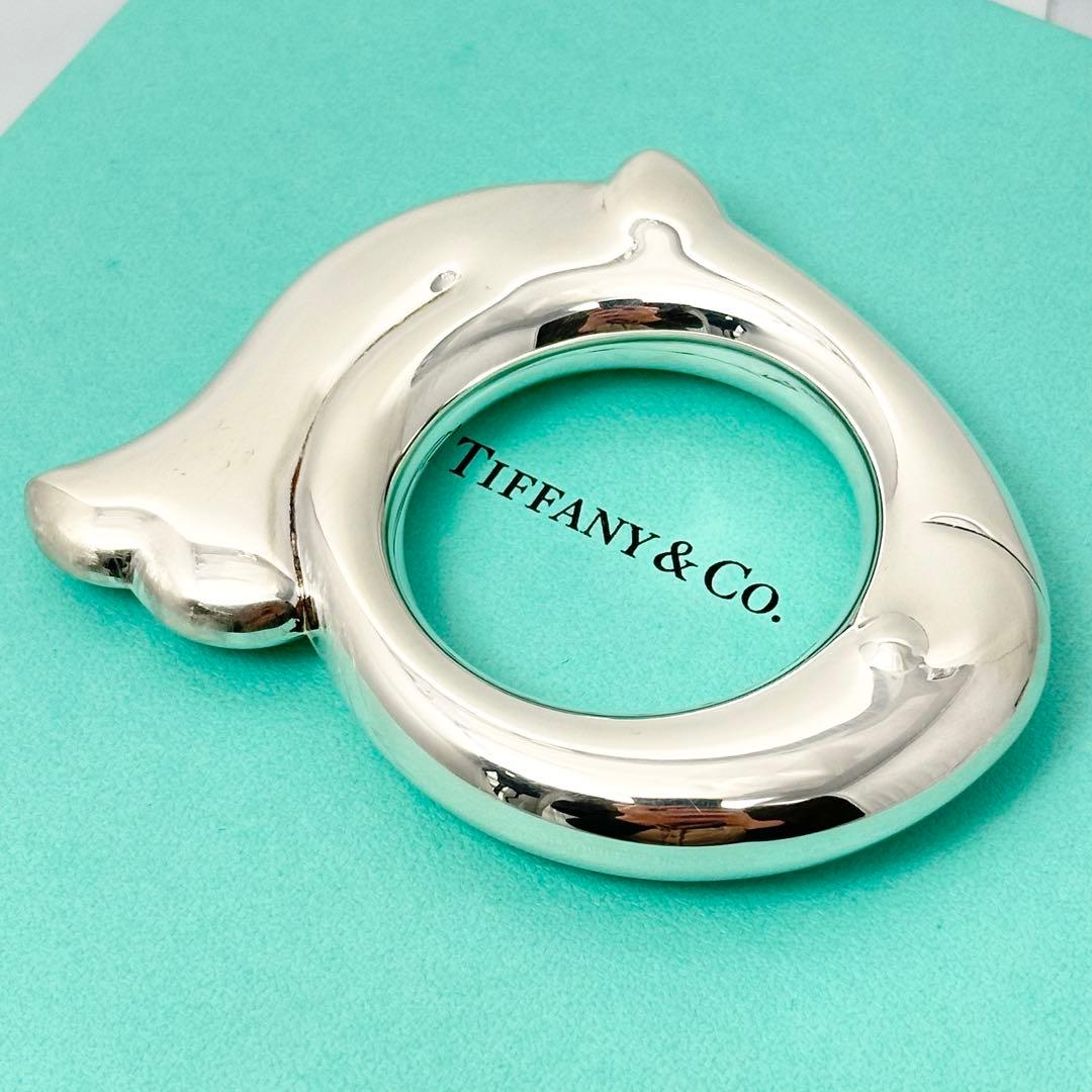 Tiffany ベビーラトル　ガラガラ　クジラ　ホエール　925 シルバー