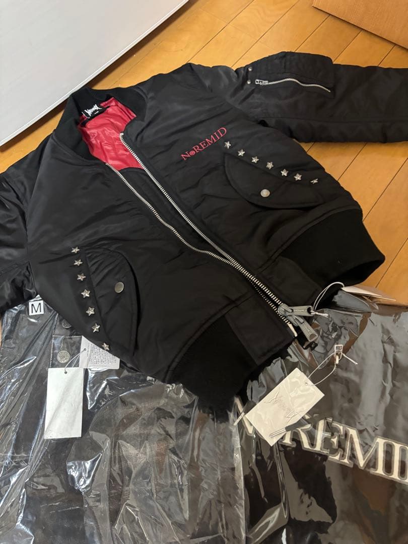 Noremid Ma-1 ブラック　Sサイズ