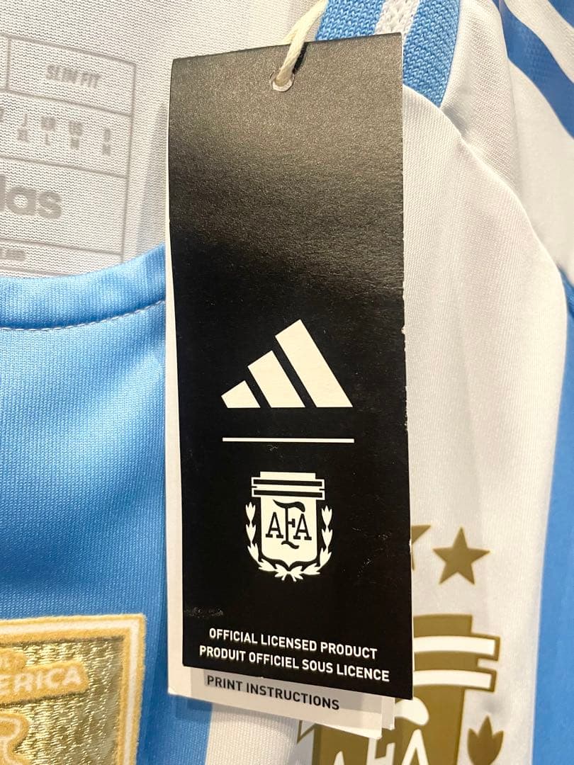 【タグ付き正規品】メッシ オーセンティック コパアメリカ2024決勝仕様