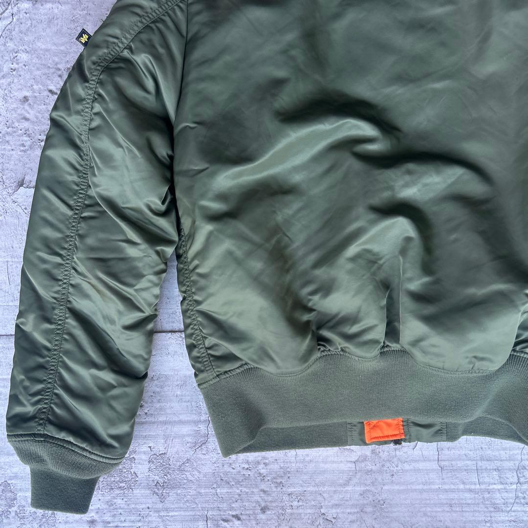 00s Alpha Ma-1 フライトジャケット　Slim Fit L