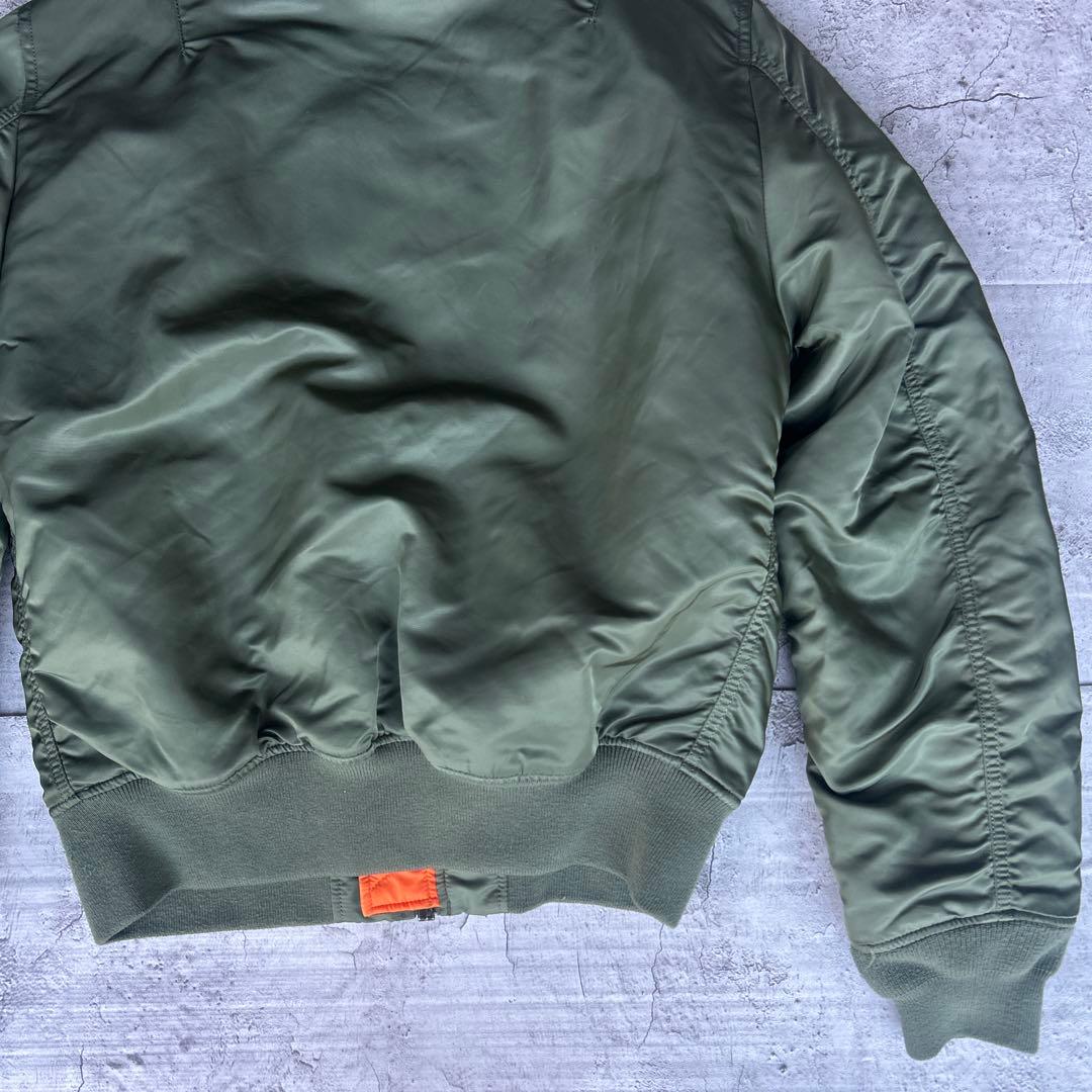 00s Alpha Ma-1 フライトジャケット　Slim Fit L