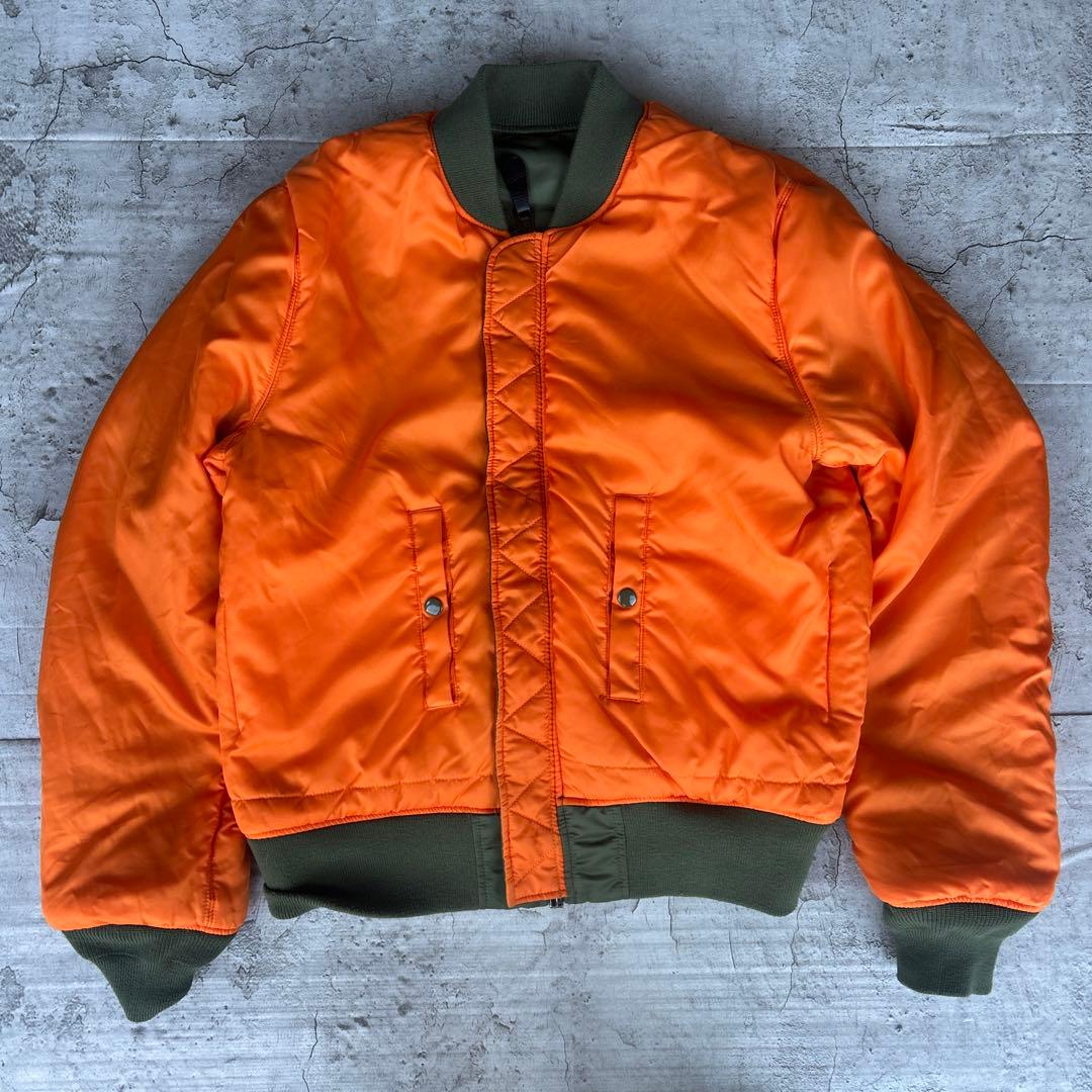 00s Alpha Ma-1 フライトジャケット　Slim Fit L