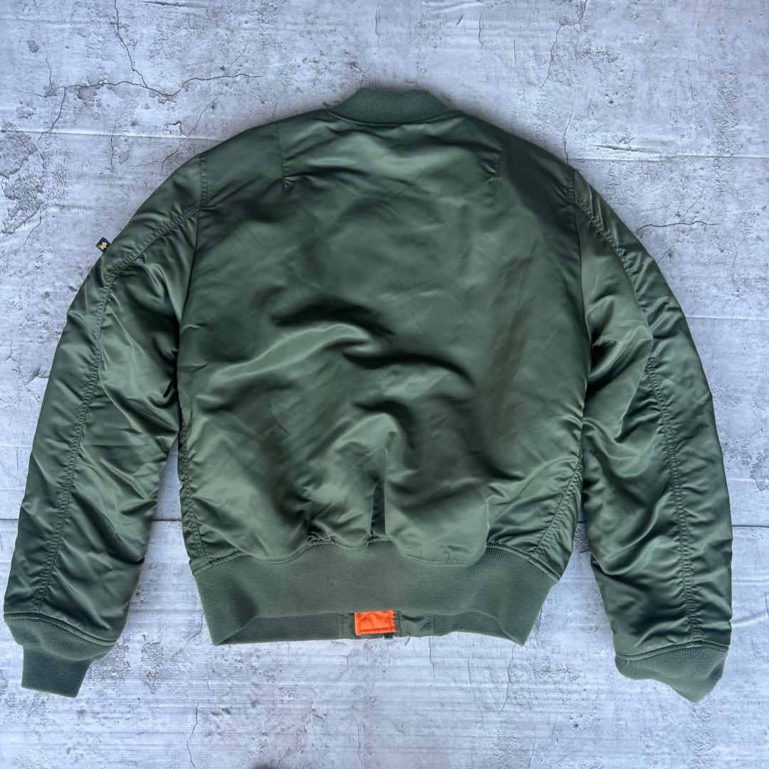 00s Alpha Ma-1 フライトジャケット　Slim Fit L
