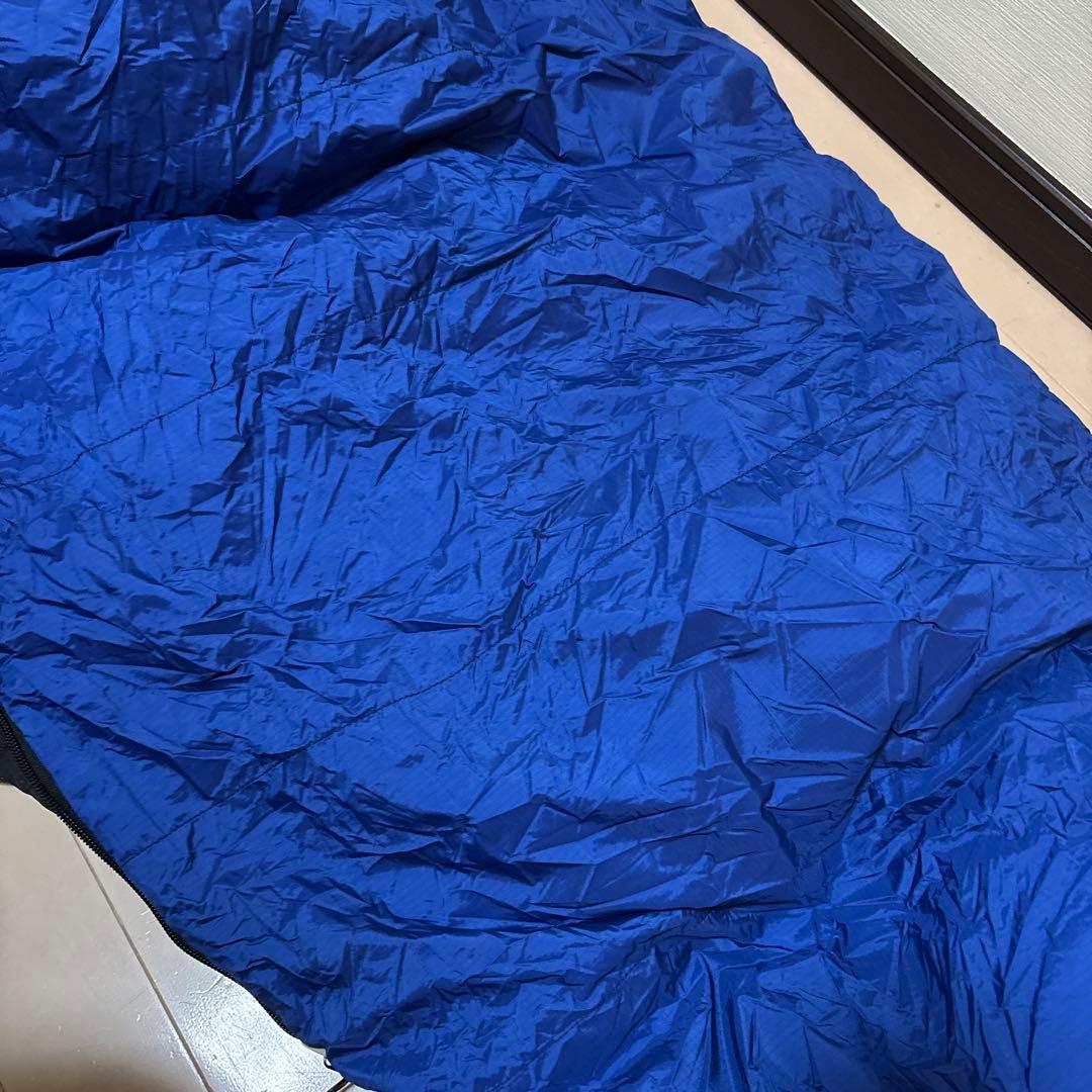 NANGAオーロラテックス　ダウンシュラフ450DX 寝袋　ブルー