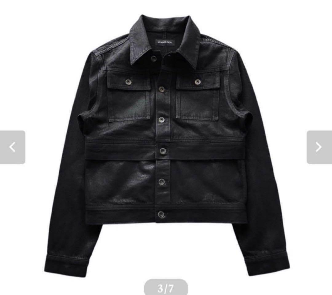 ジャケット・アウター no mass prod 008GLM WAXED DENIM JACKET L