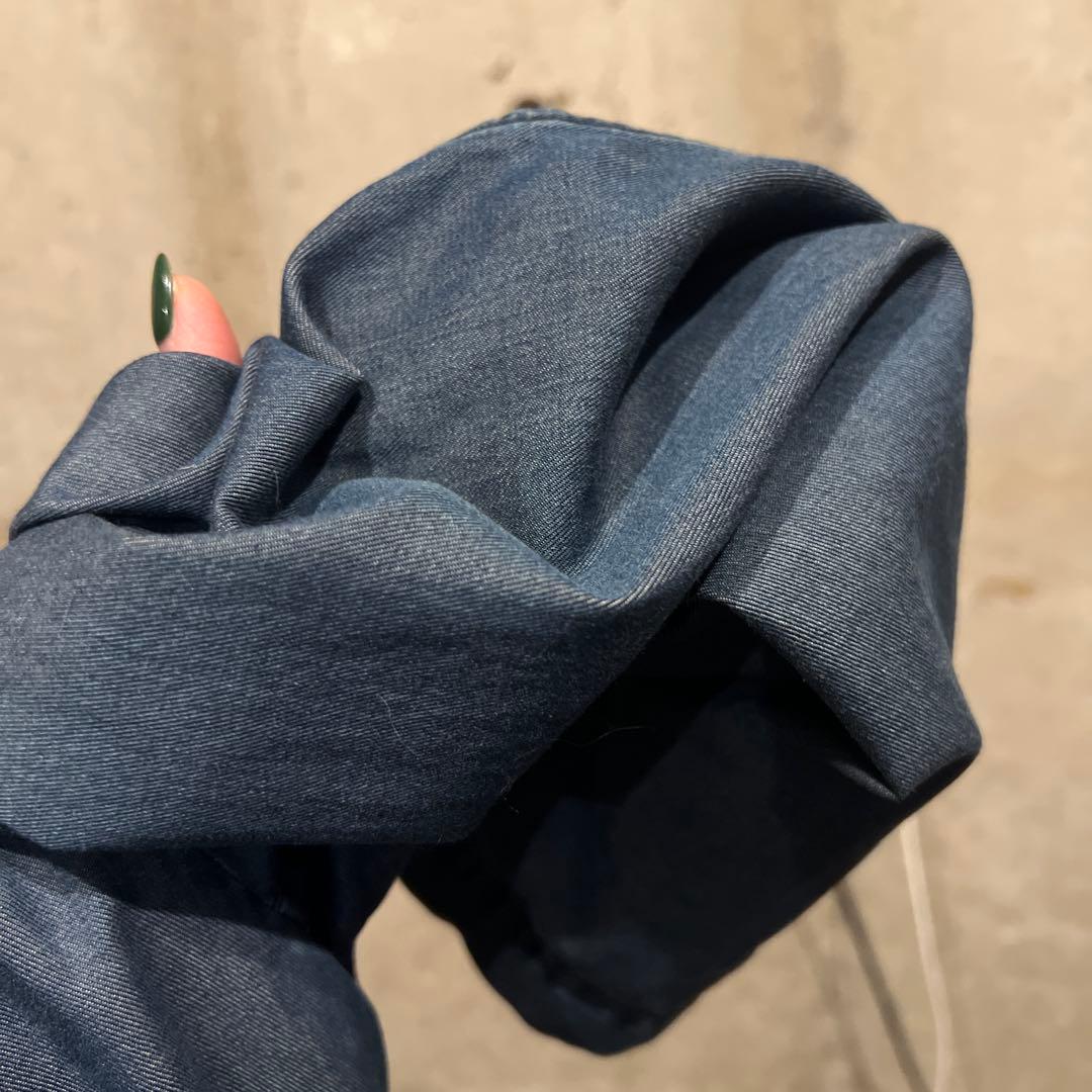 LANVIN × ACNE デニム　ロング　トレンチコート