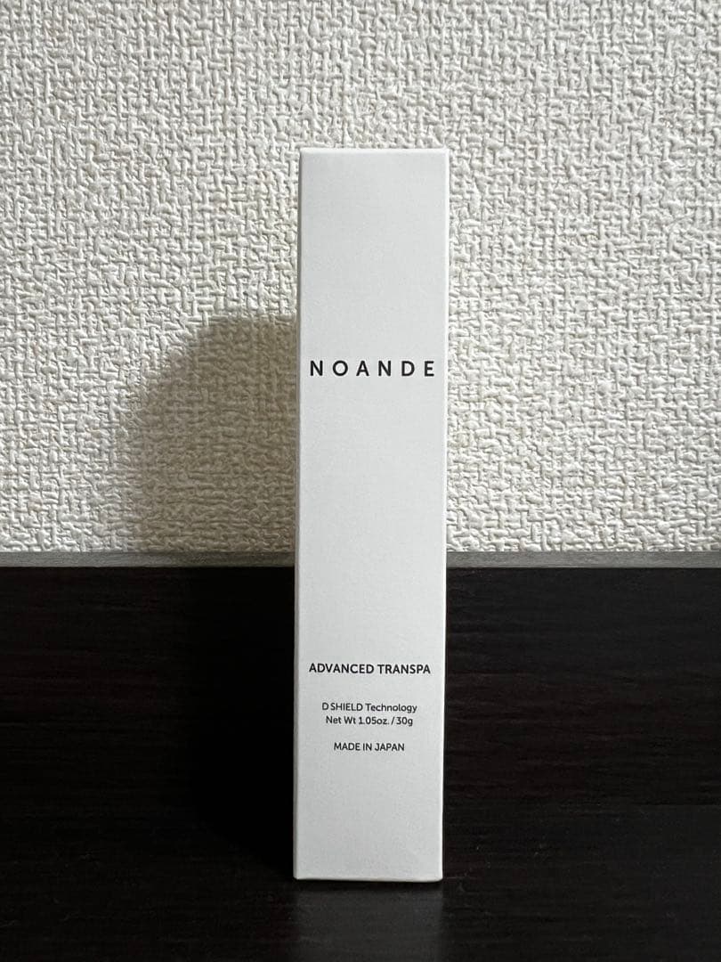 匿名配送] 新品未開封 ノアンデ アドバンスドトランスパ 30g ① - メルカリ